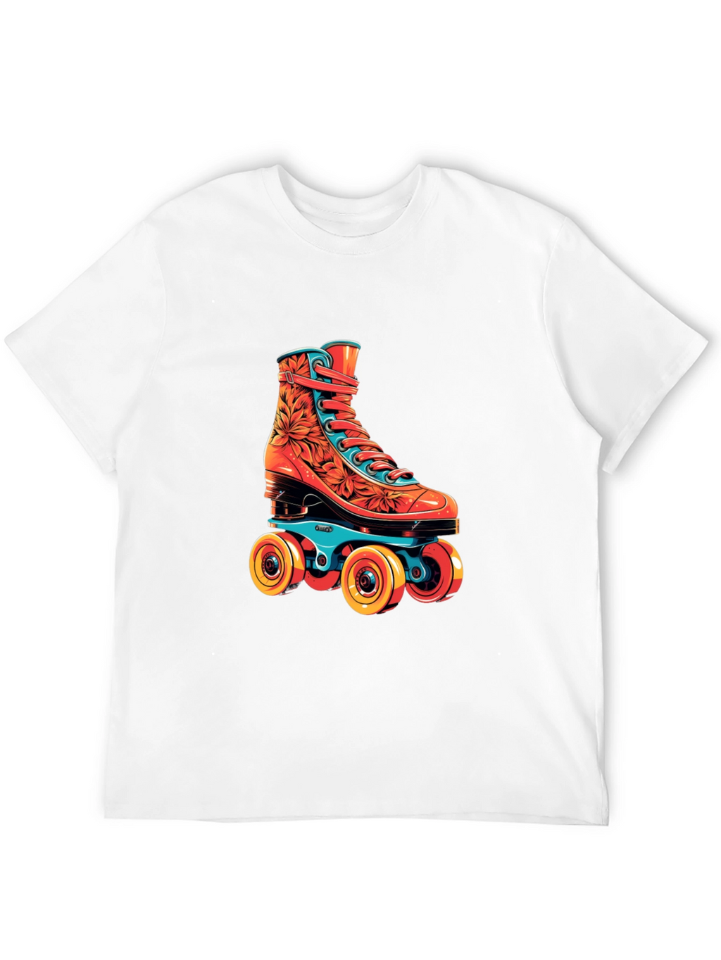Retro Roller Skate Graphic Tee