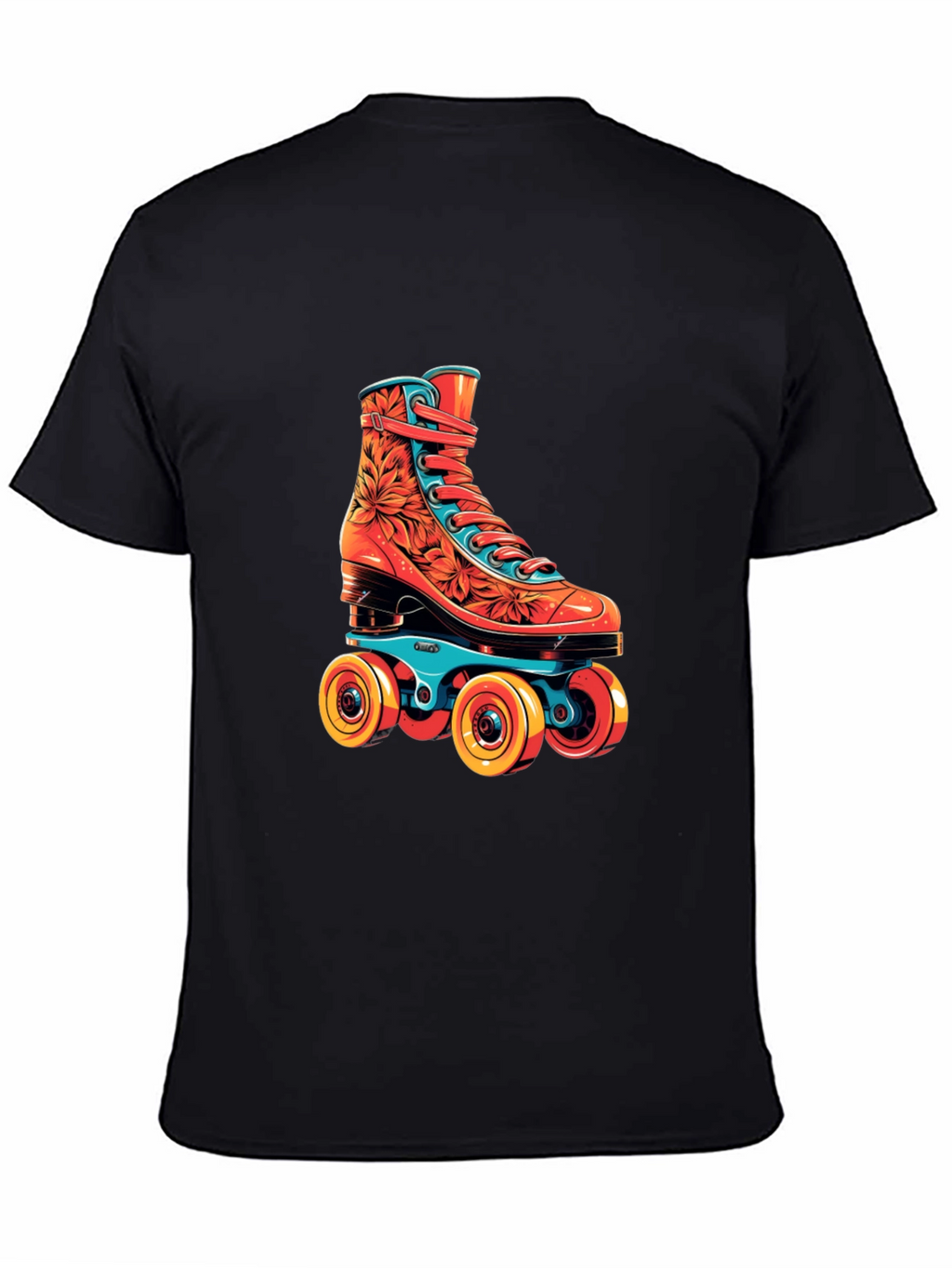 Retro Roller Skate Graphic Tee