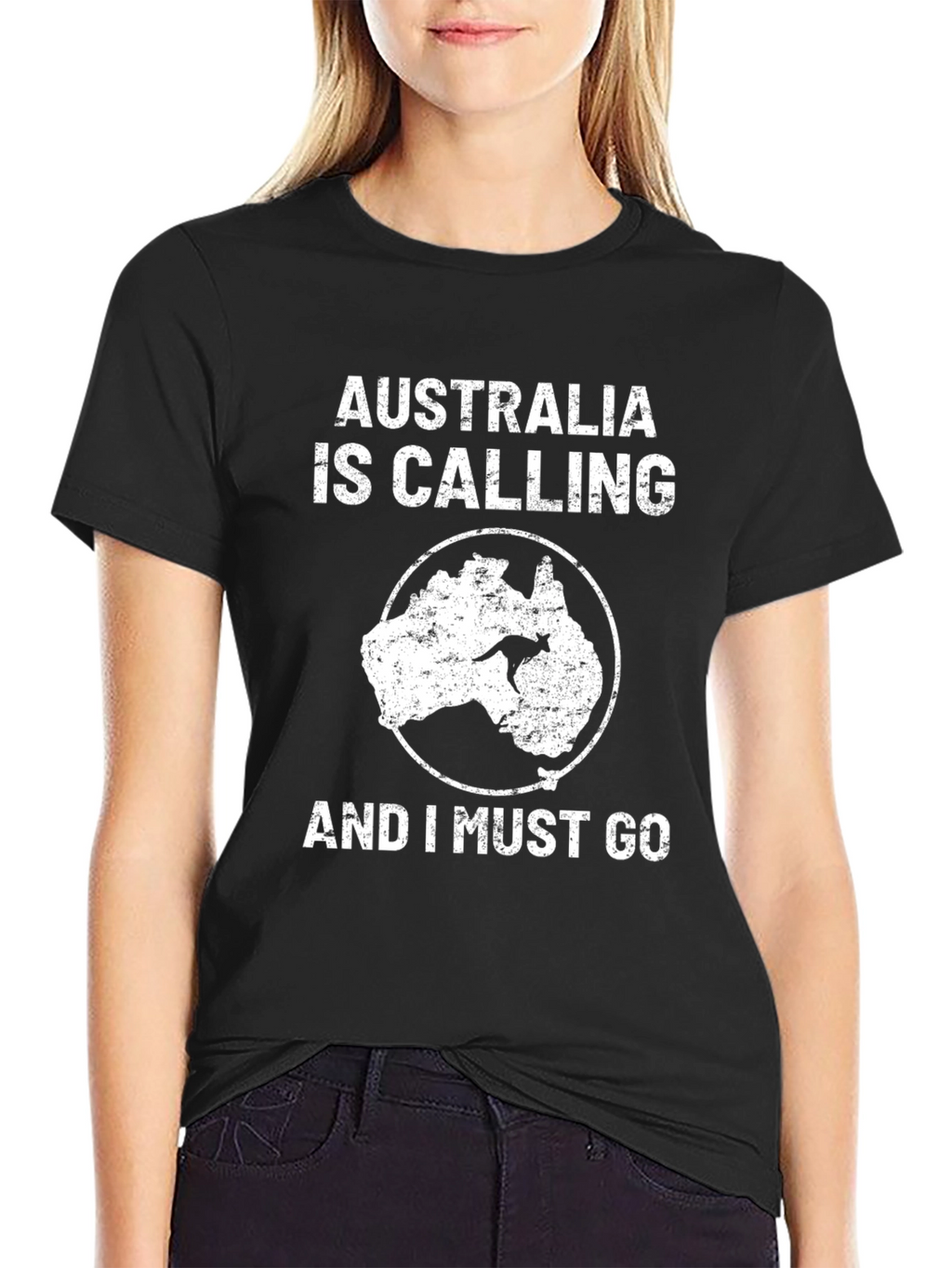 Australia Is Calling Mens Graphic T-Shirt