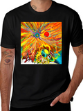 Abstract Art Graphic T-Shirt - Unique Design Tee