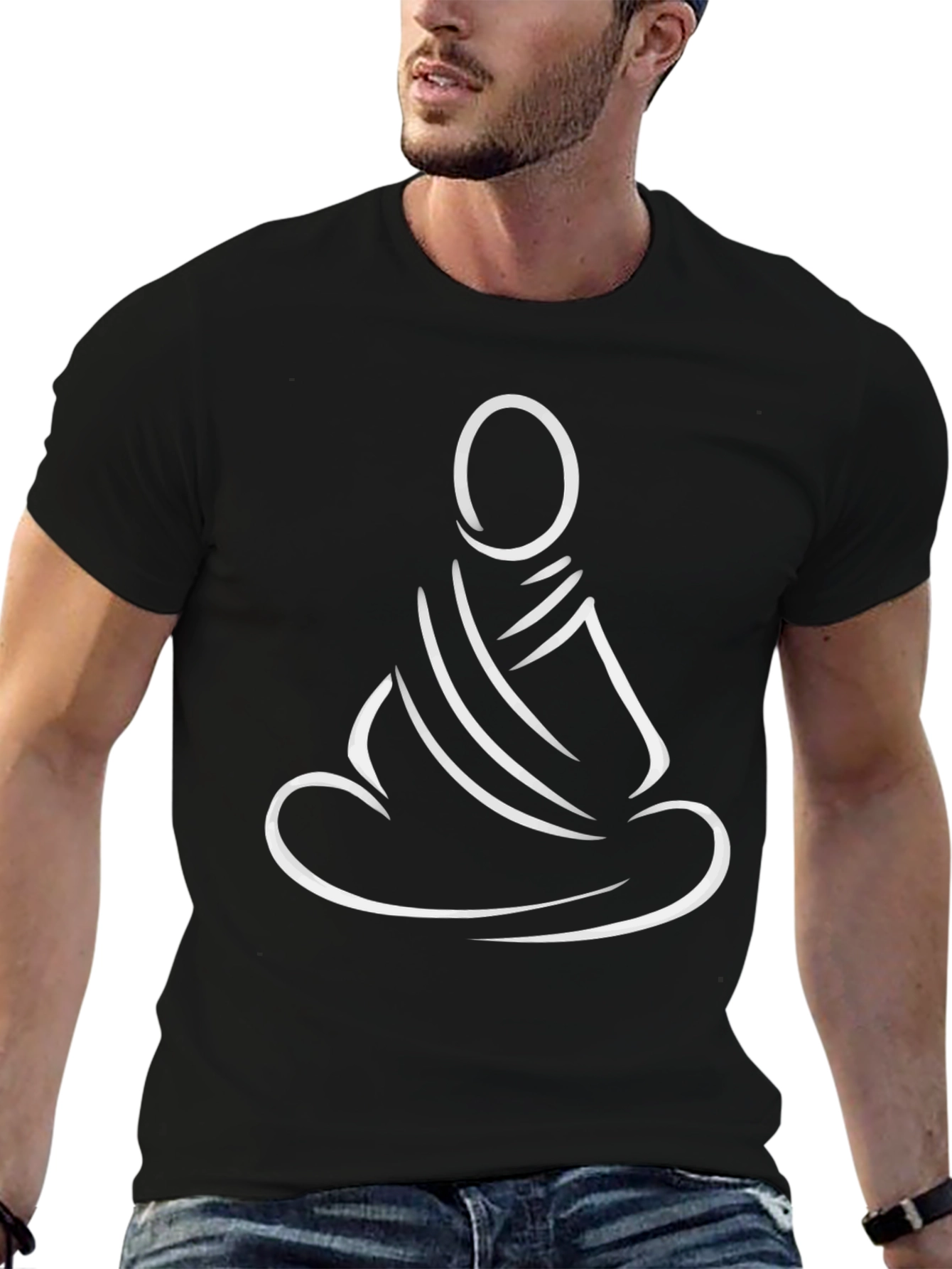 Meditative Buddha Graphic Tee