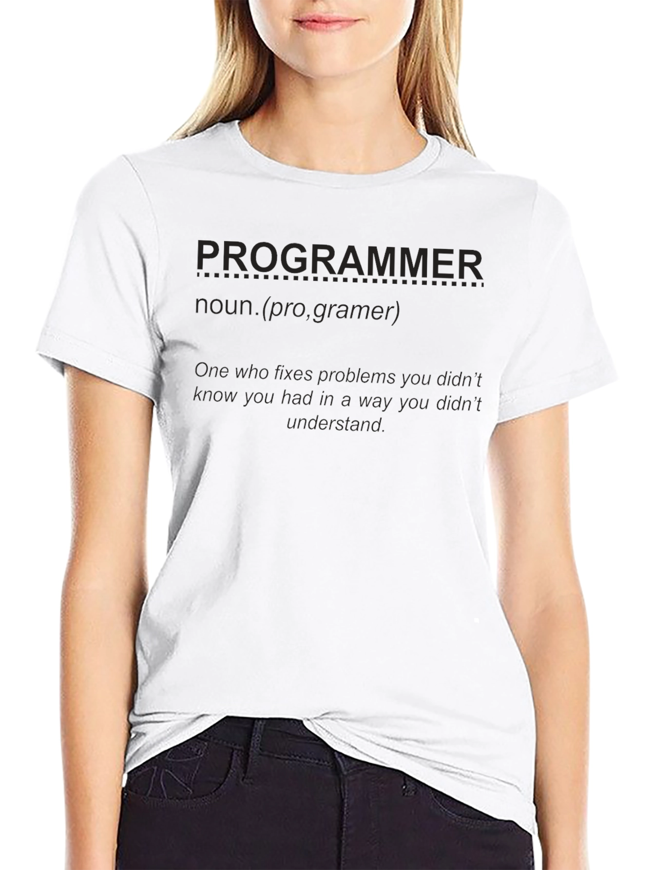 Programmer Definition Black T-Shirt