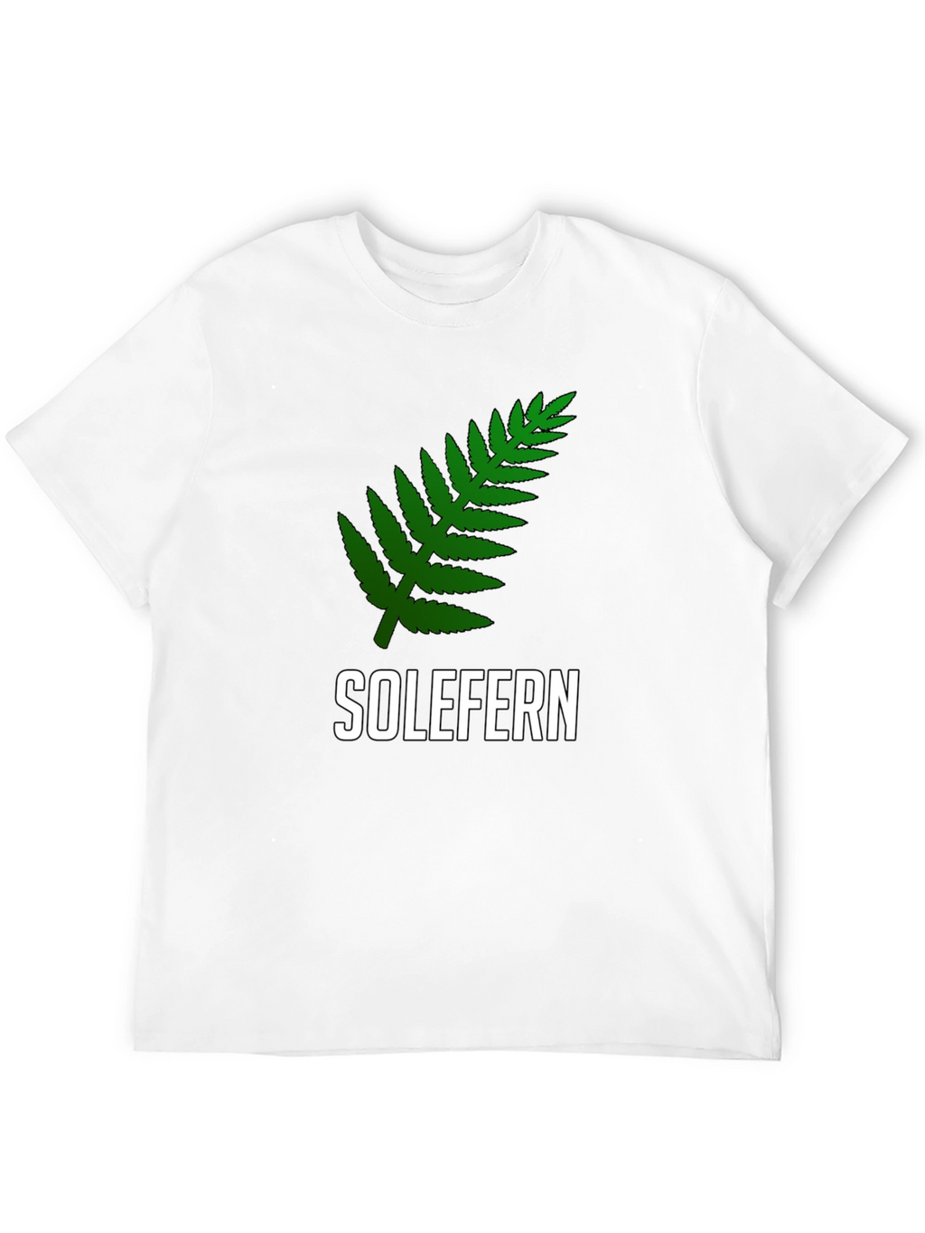 Solefern Graphic Tee - Black Cotton T-Shirt