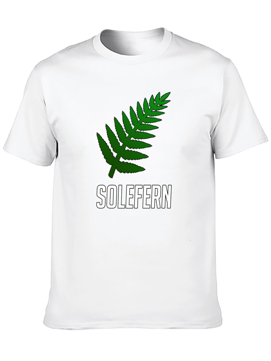 Solefern Graphic Tee - Black Cotton T-Shirt