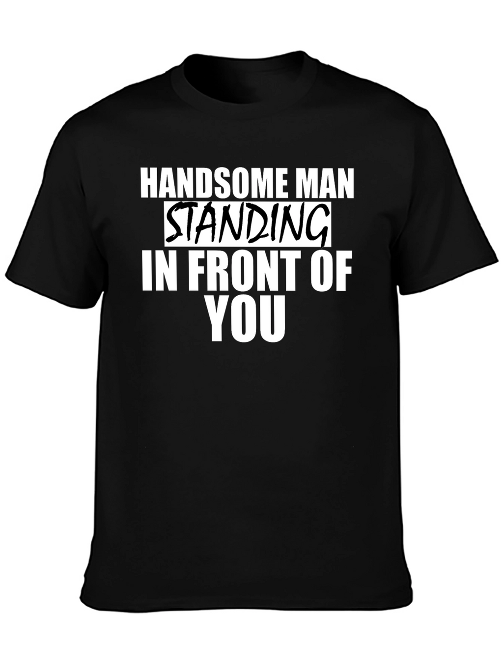 Handsome Man Graphic T-Shirt - Bold Statement Tee