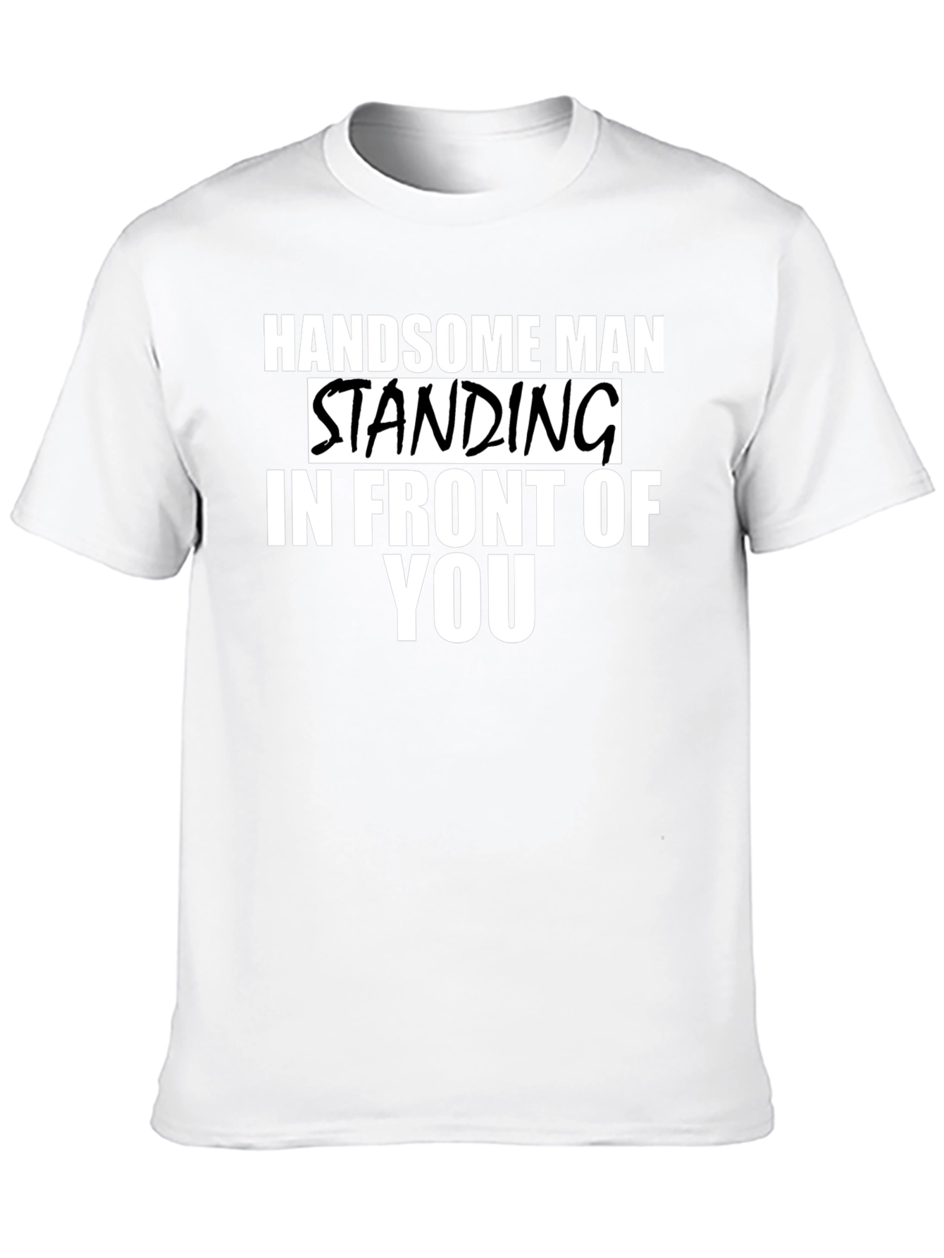 Handsome Man Graphic T-Shirt - Bold Statement Tee