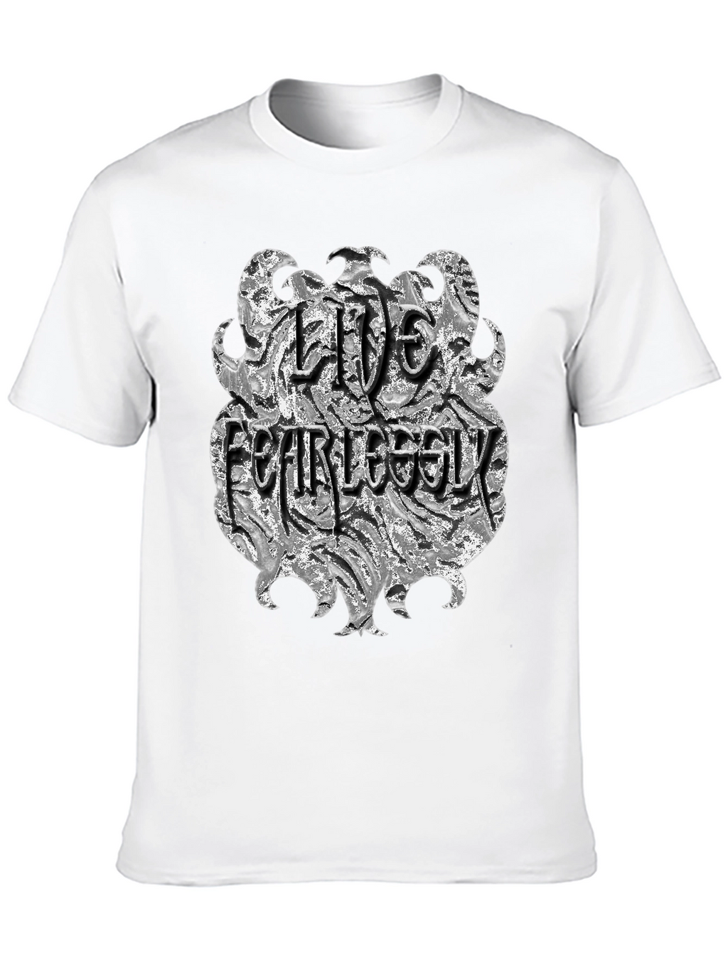 Live Fearlessly Graphic T-Shirt