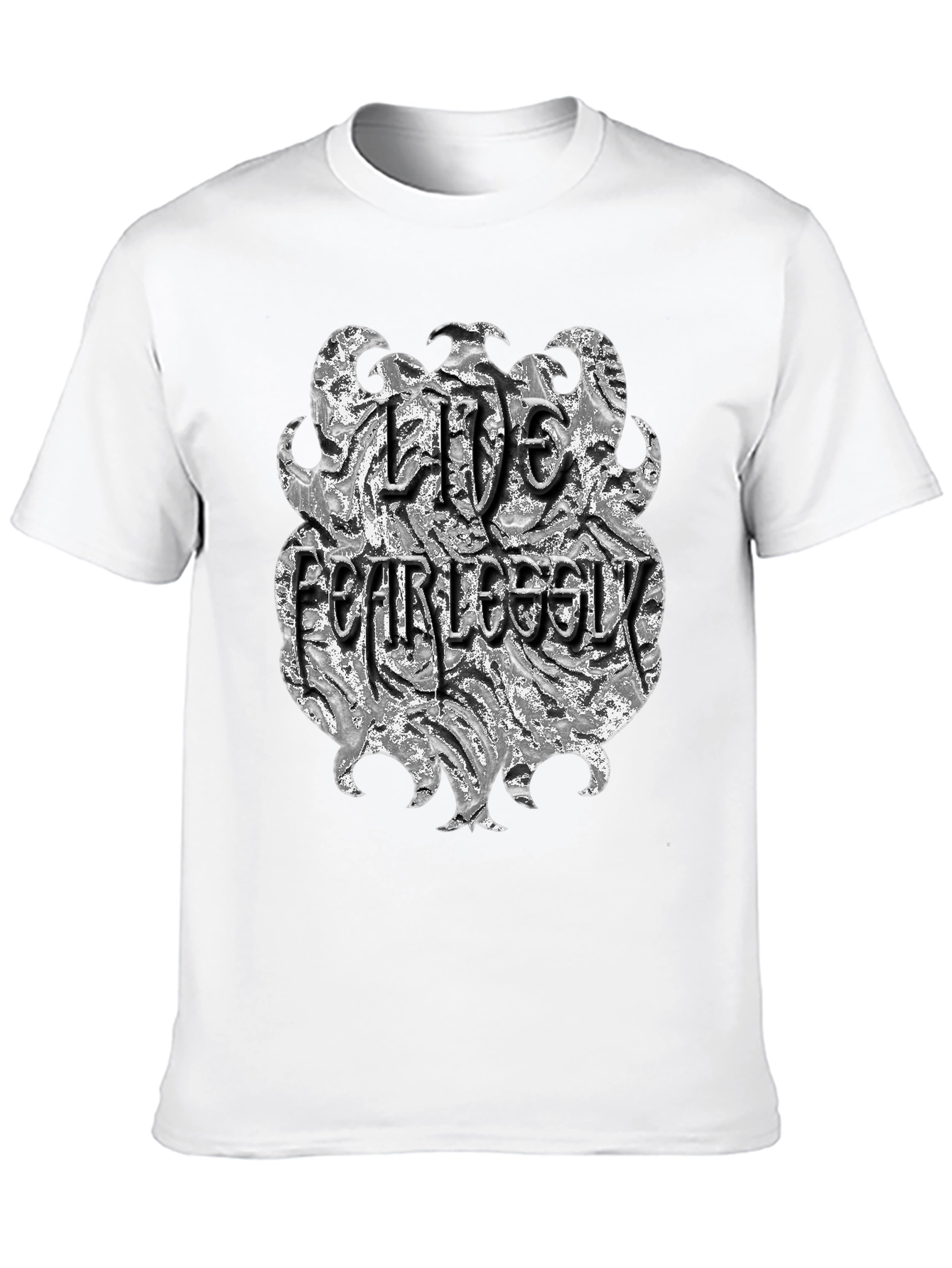 Live Fearlessly Graphic T-Shirt