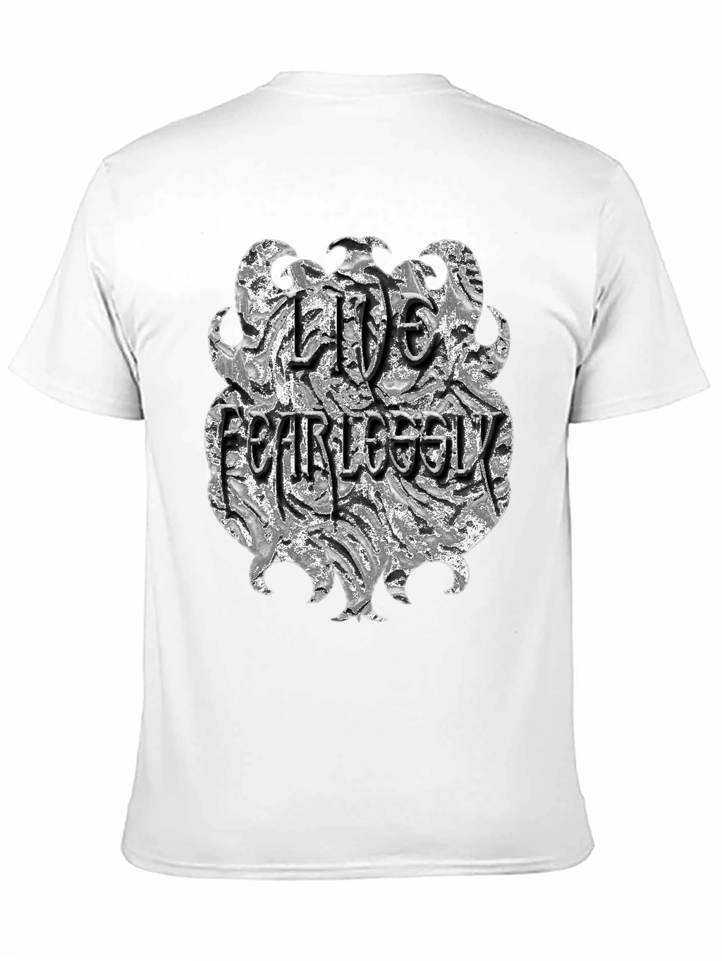 Live Fearlessly Graphic T-Shirt