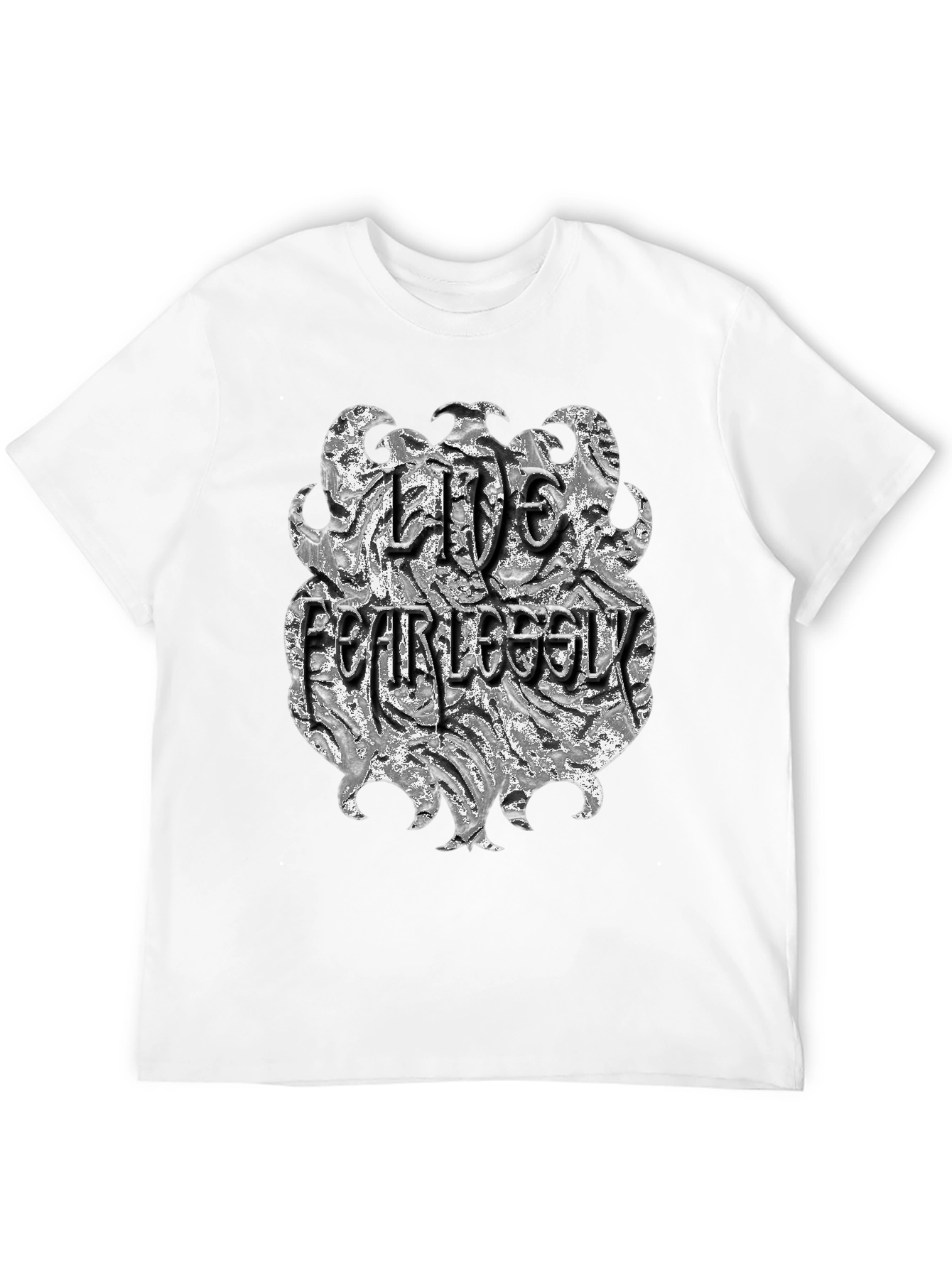 Live Fearlessly Graphic T-Shirt