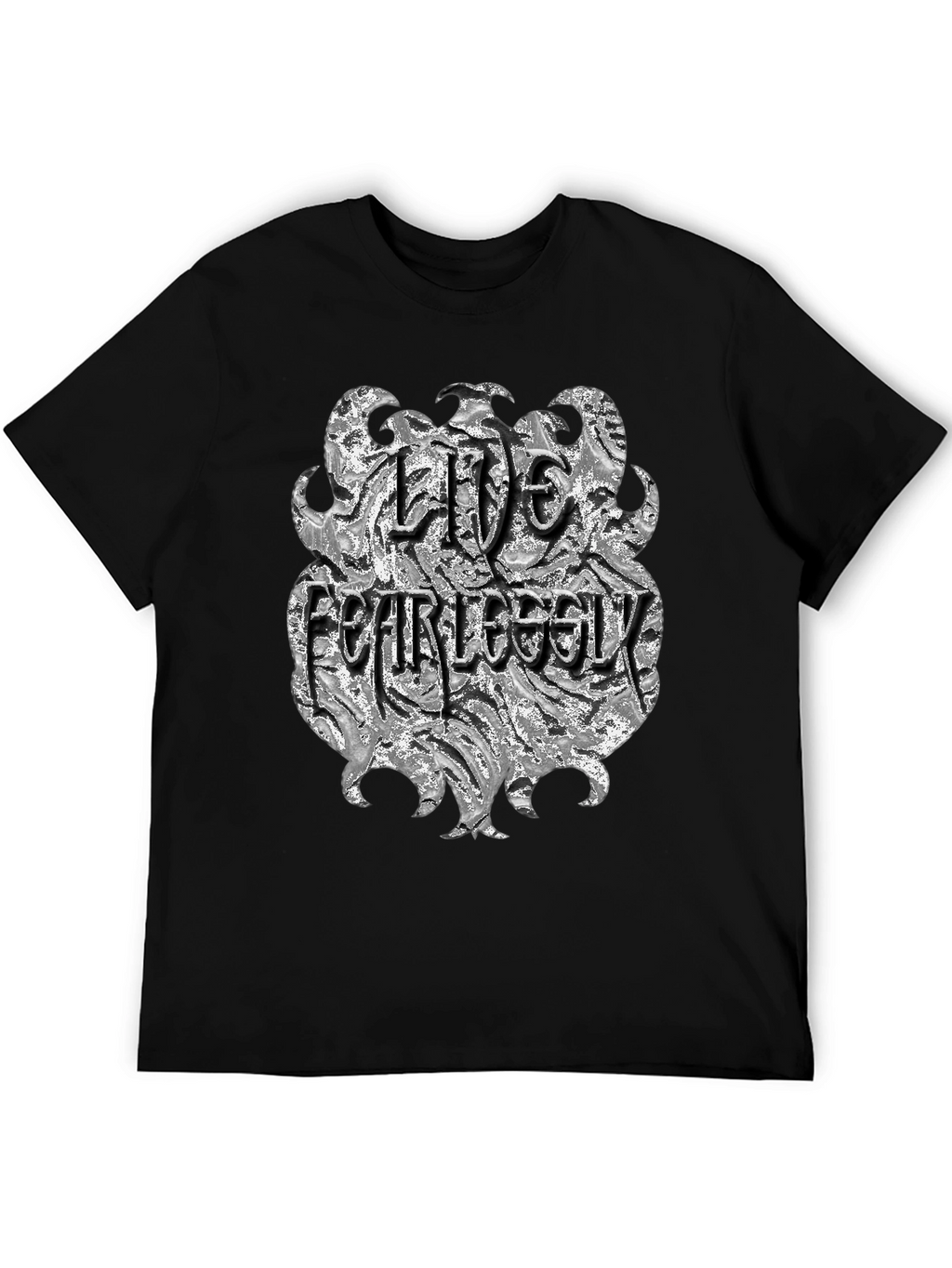Live Fearlessly Graphic T-Shirt