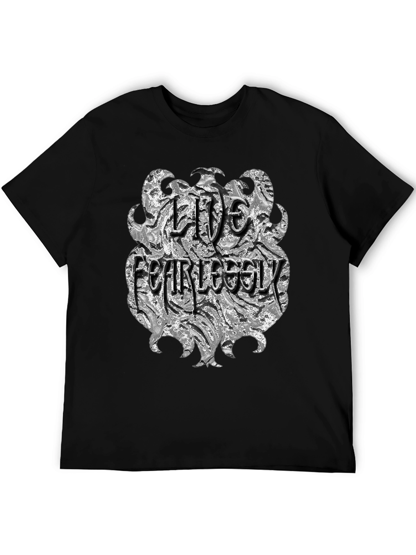 Live Fearlessly Graphic T-Shirt