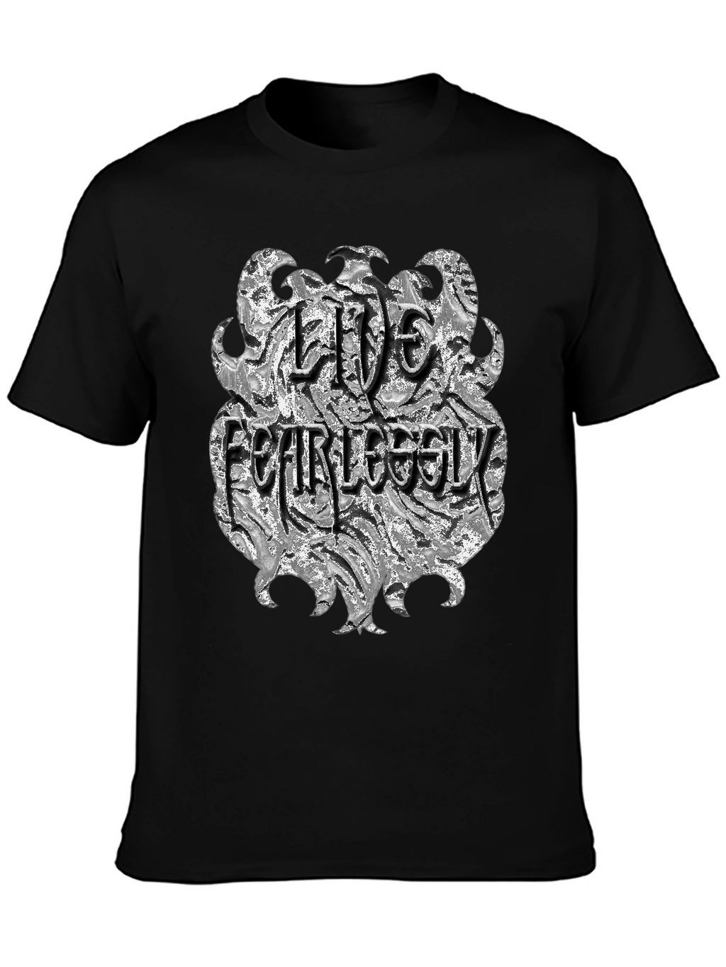 Live Fearlessly Graphic T-Shirt