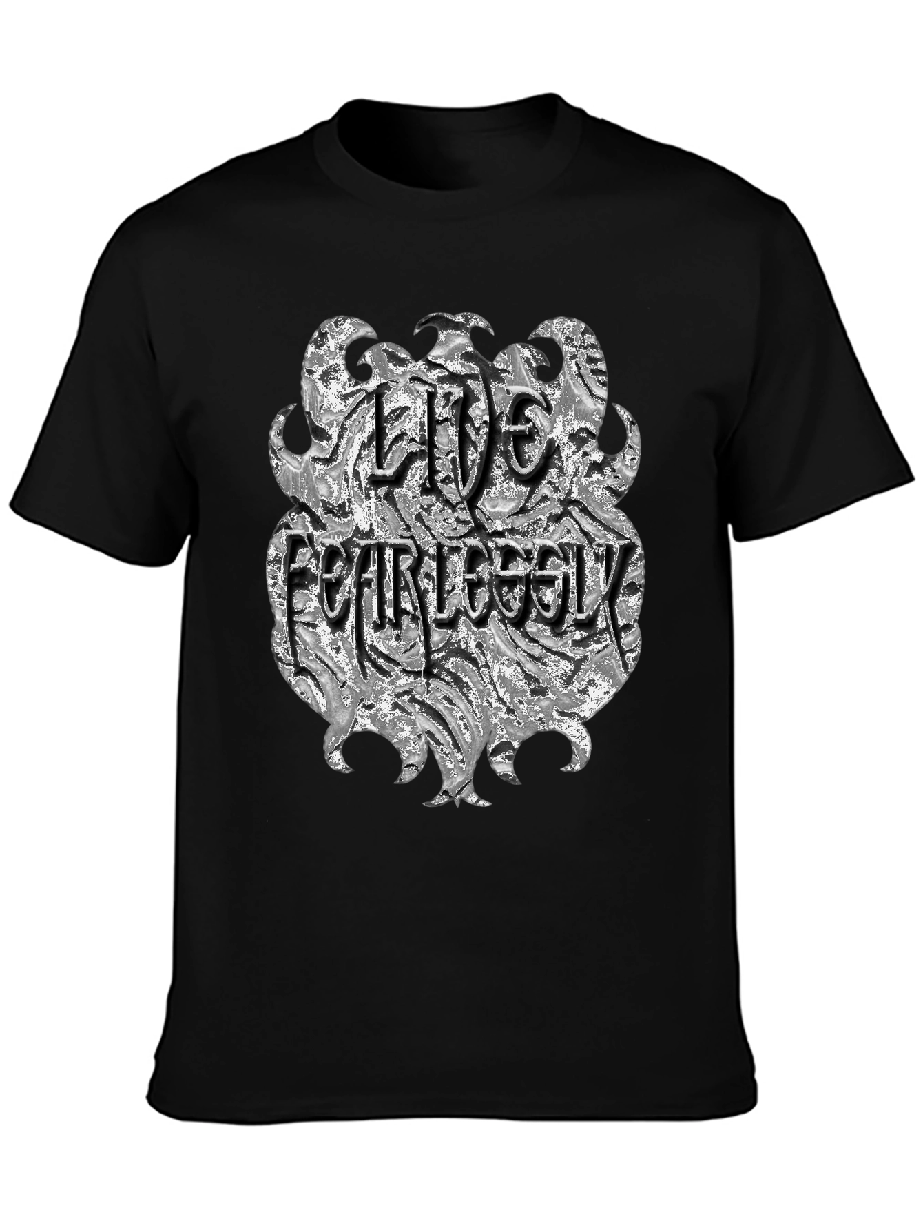 Live Fearlessly Graphic T-Shirt