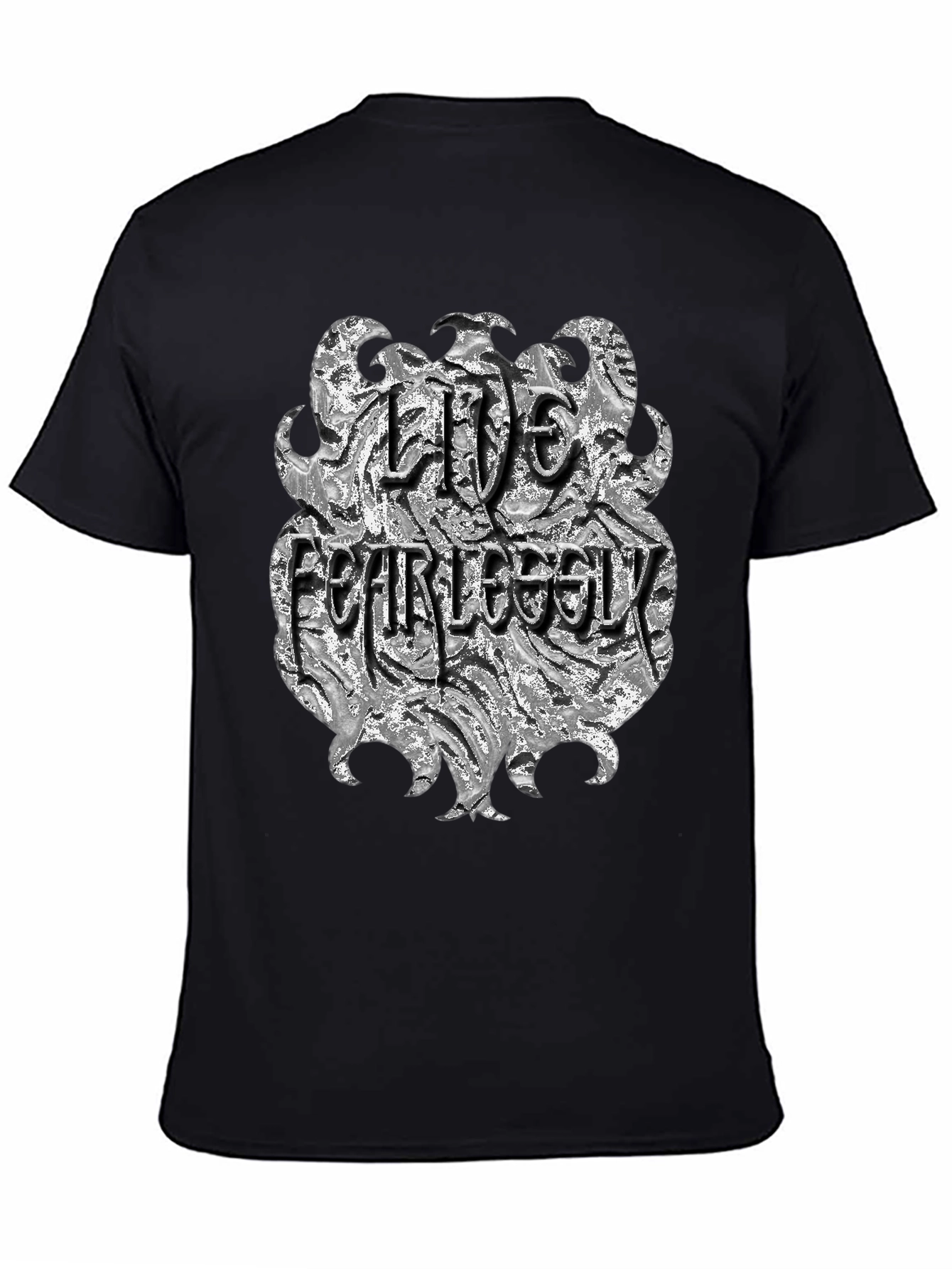 Live Fearlessly Graphic T-Shirt