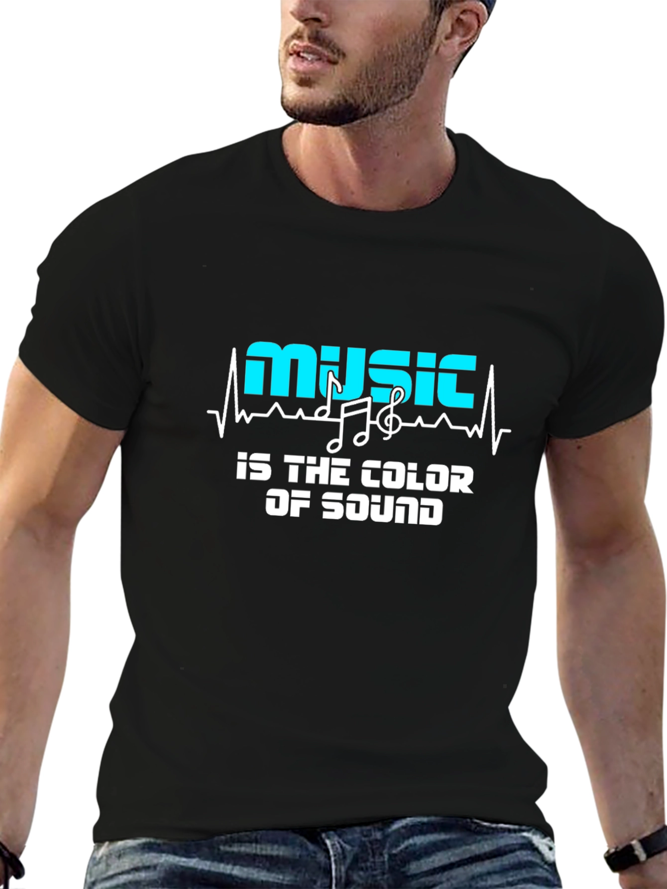 Music is the Color of Sound - Graphic Tee