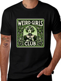 Weird Girls Club Graphic Tee - Retro Style