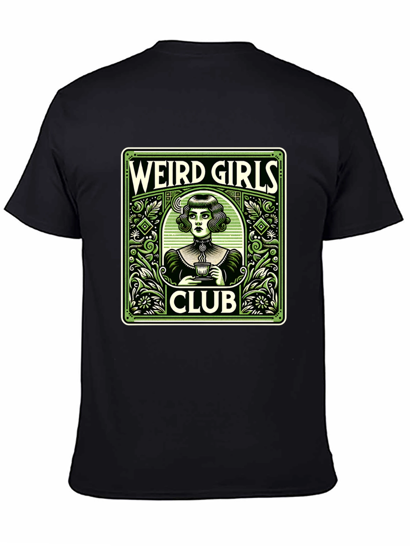 Weird Girls Club Graphic Tee - Retro Style