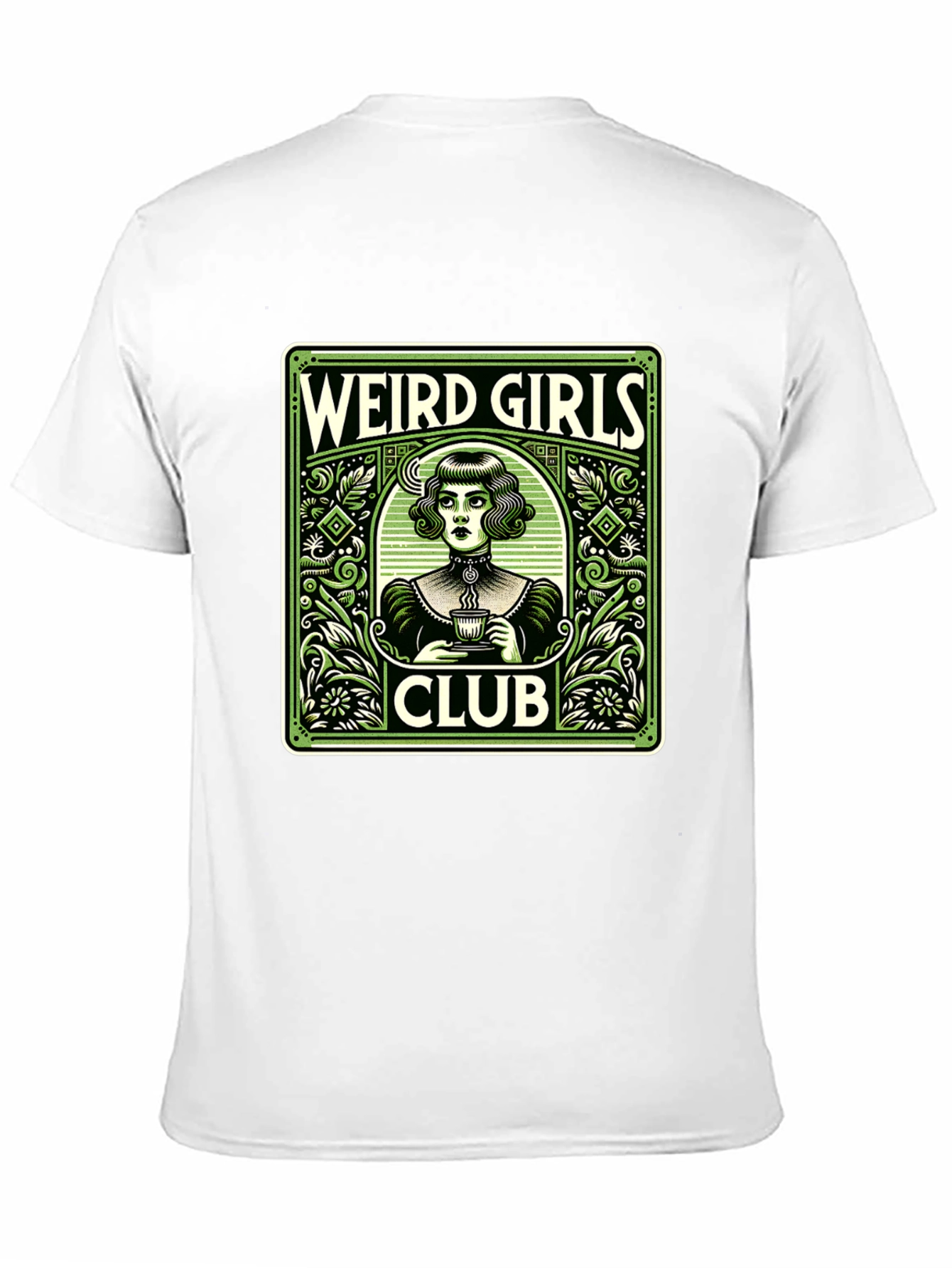 Weird Girls Club Graphic Tee - Retro Style