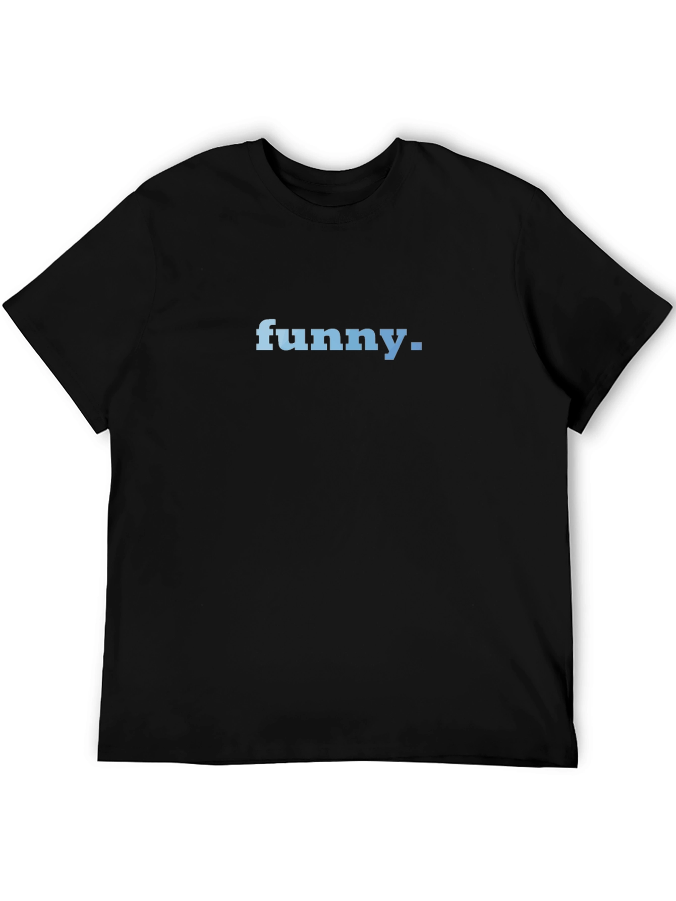 Funny Graphic Tee - Mens Black T-Shirt