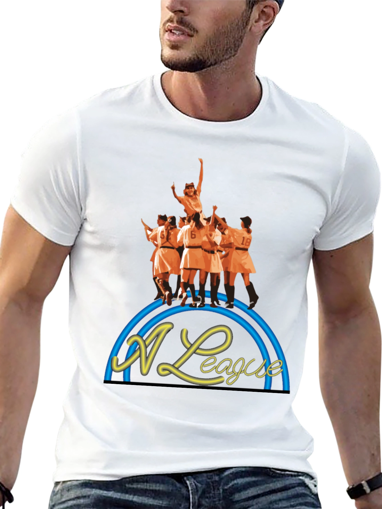 A League of Their Own Black T-Shirt