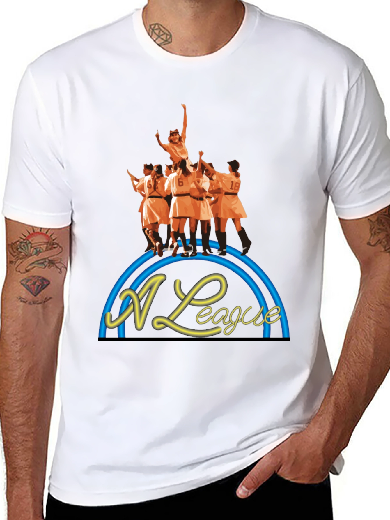 A League of Their Own Black T-Shirt