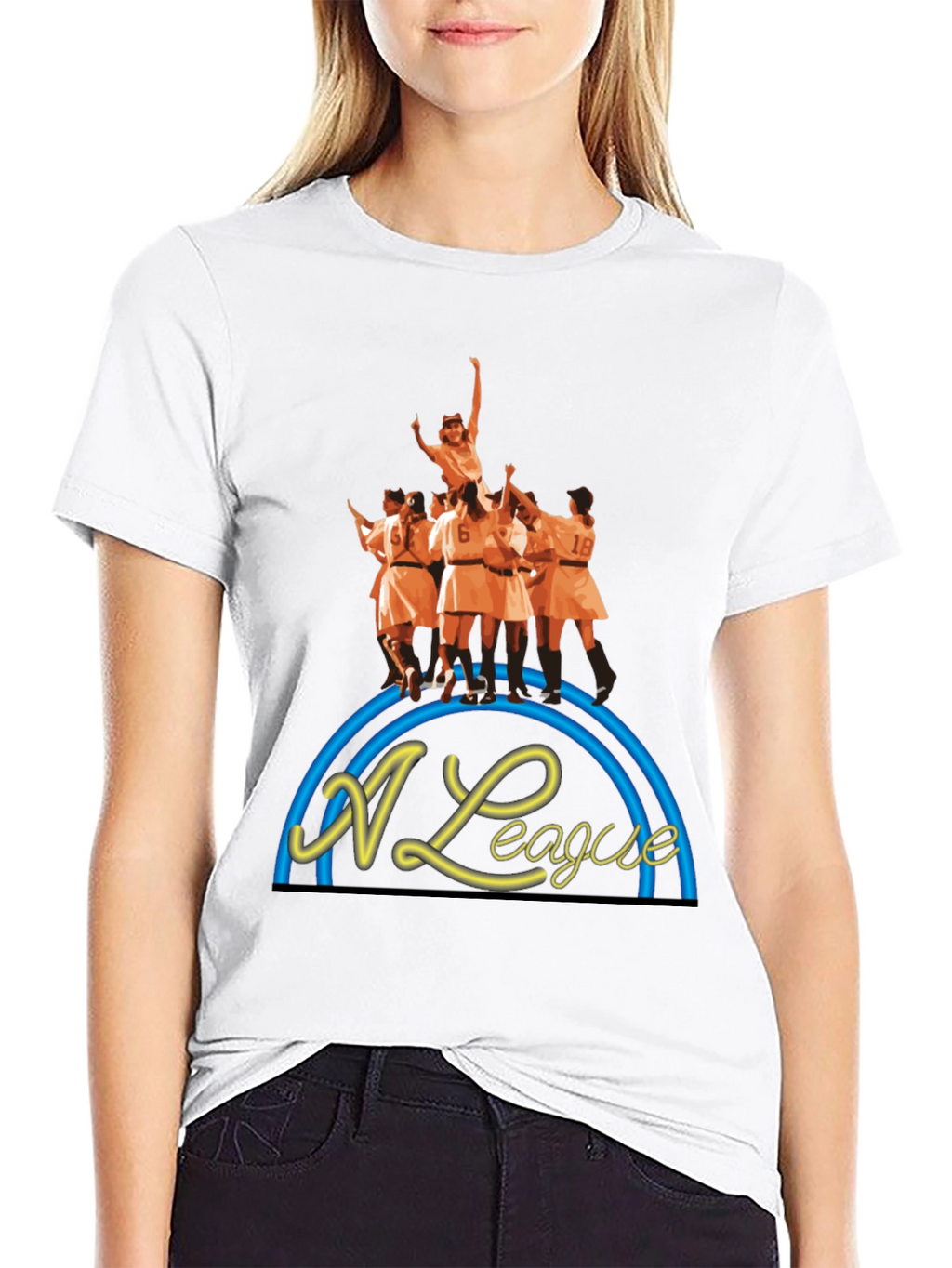 A League of Their Own Black T-Shirt