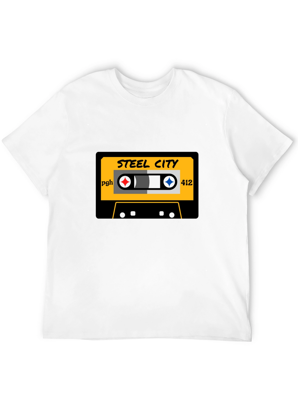 Steel City Cassette Tape Graphic Tee