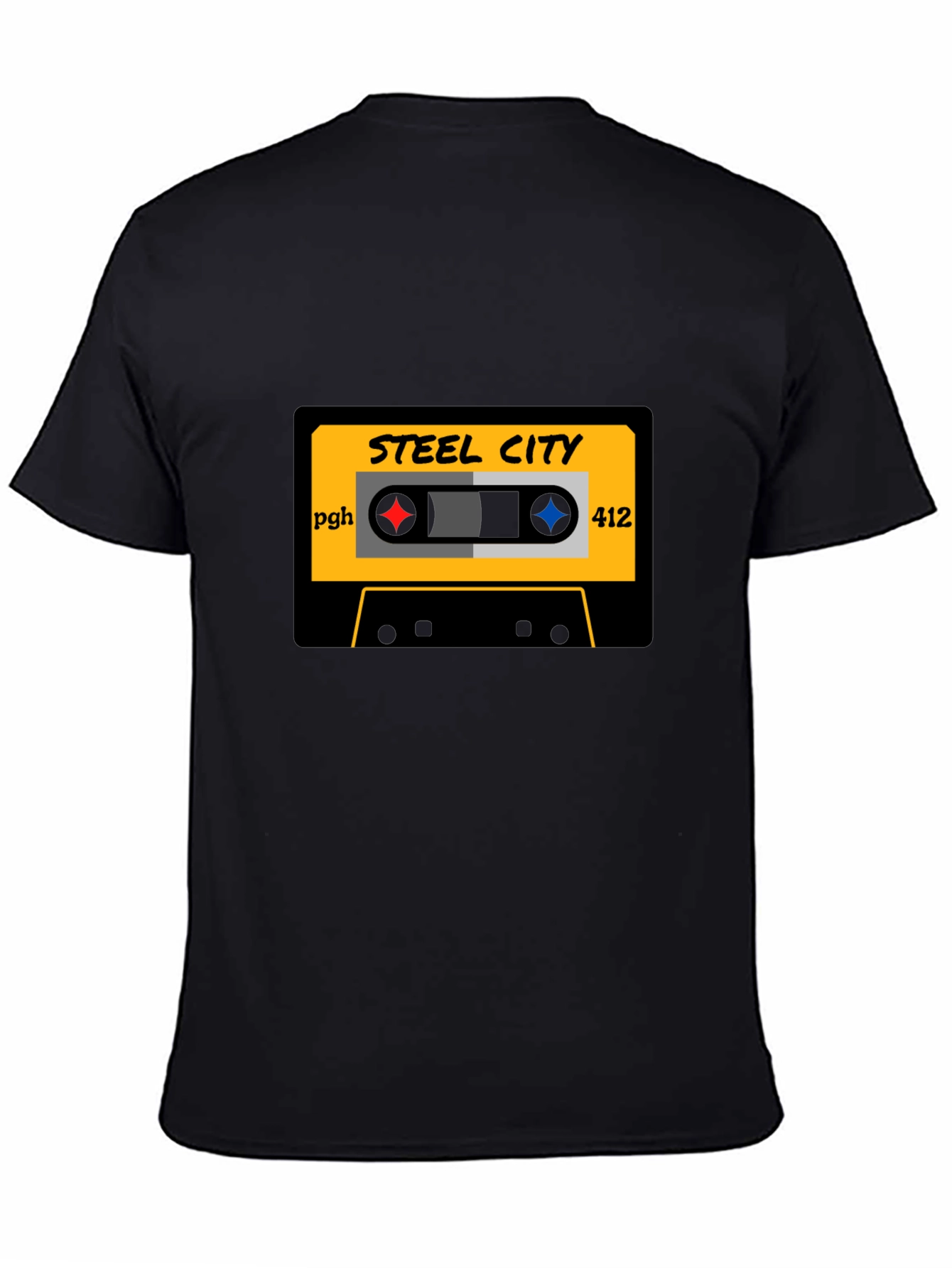 Steel City Cassette Tape Graphic Tee