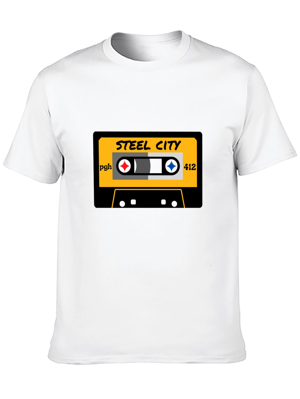 Steel City Cassette Tape Graphic Tee