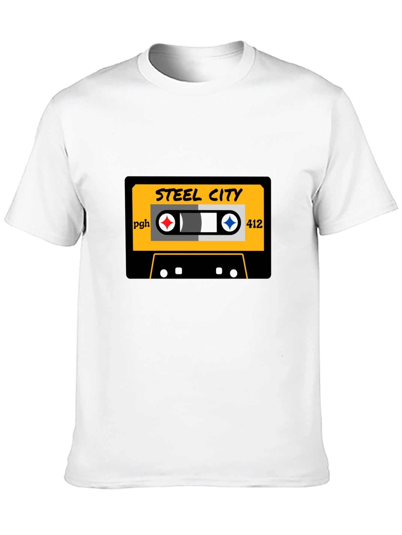 Steel City Cassette Tape Graphic Tee