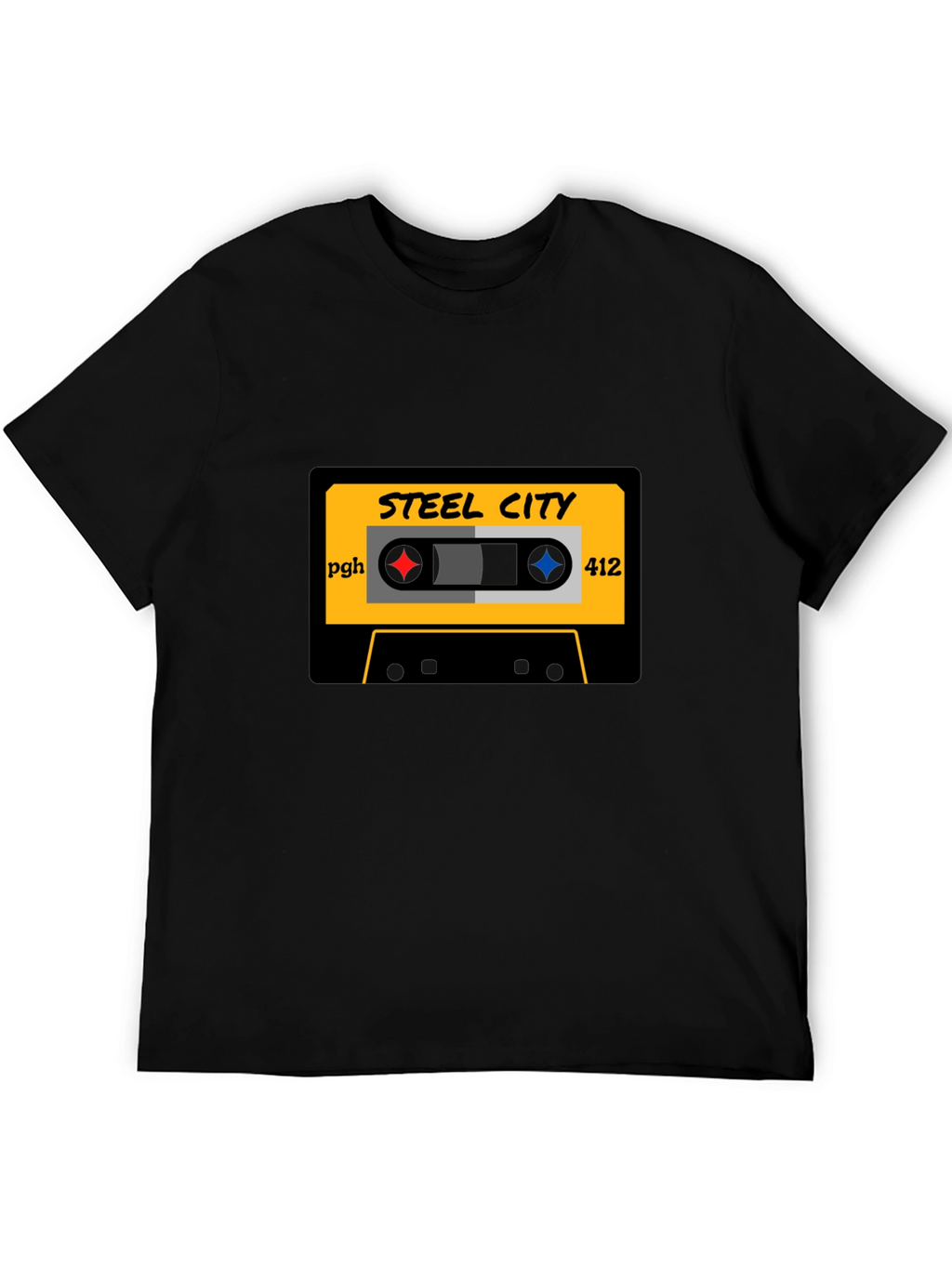 Steel City Cassette Tape Graphic Tee