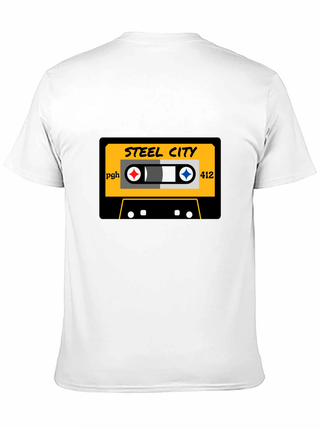 Steel City Cassette Tape Graphic Tee