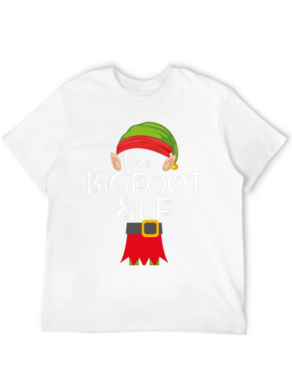 Bigfoot Elf Holiday T-Shirt