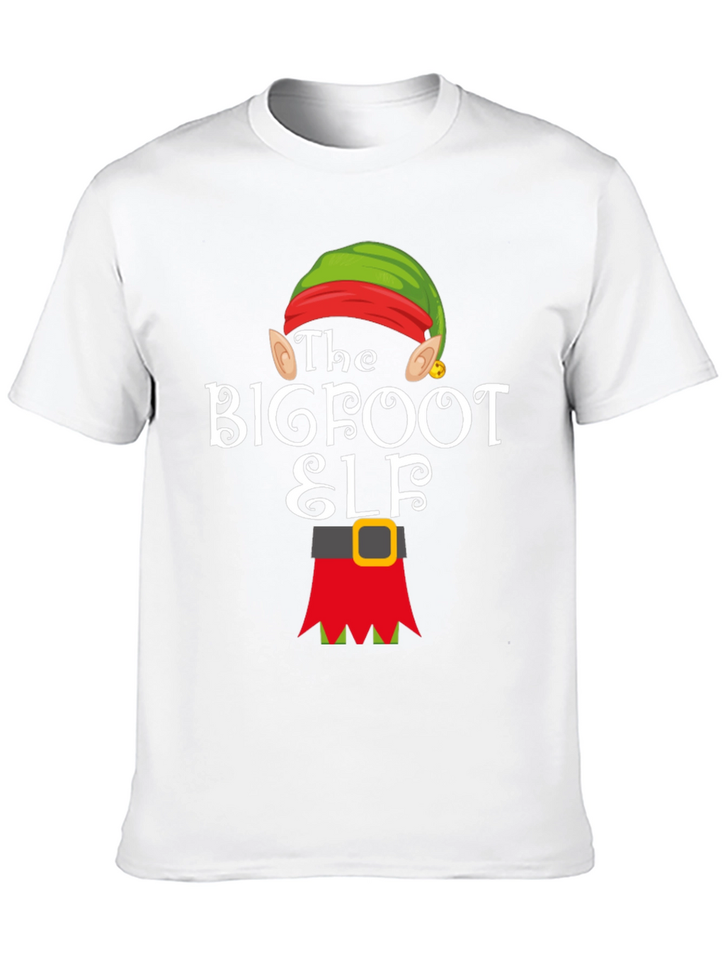 Bigfoot Elf Holiday T-Shirt