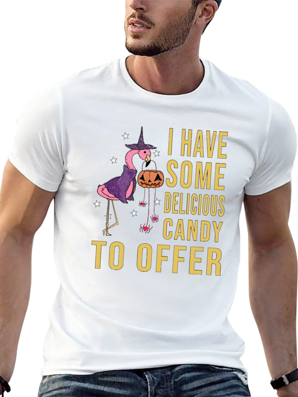Halloween Flamingo T-Shirt