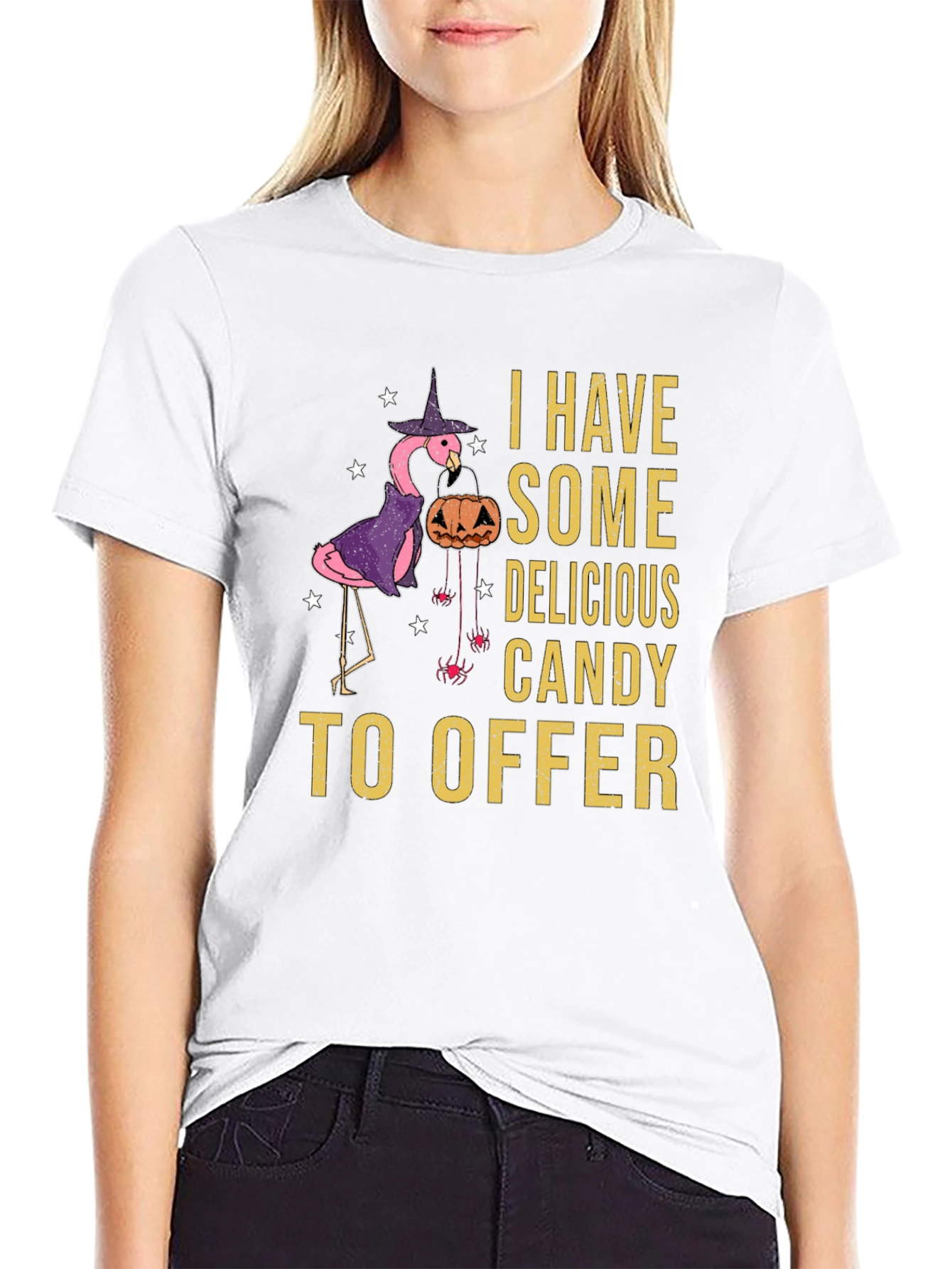 Halloween Flamingo T-Shirt