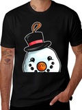 Snowman T-Shirt Festive Holiday Tee