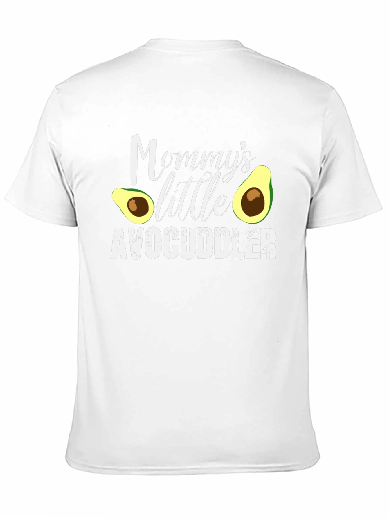 Mommys Little Avocuddler Black T-Shirt