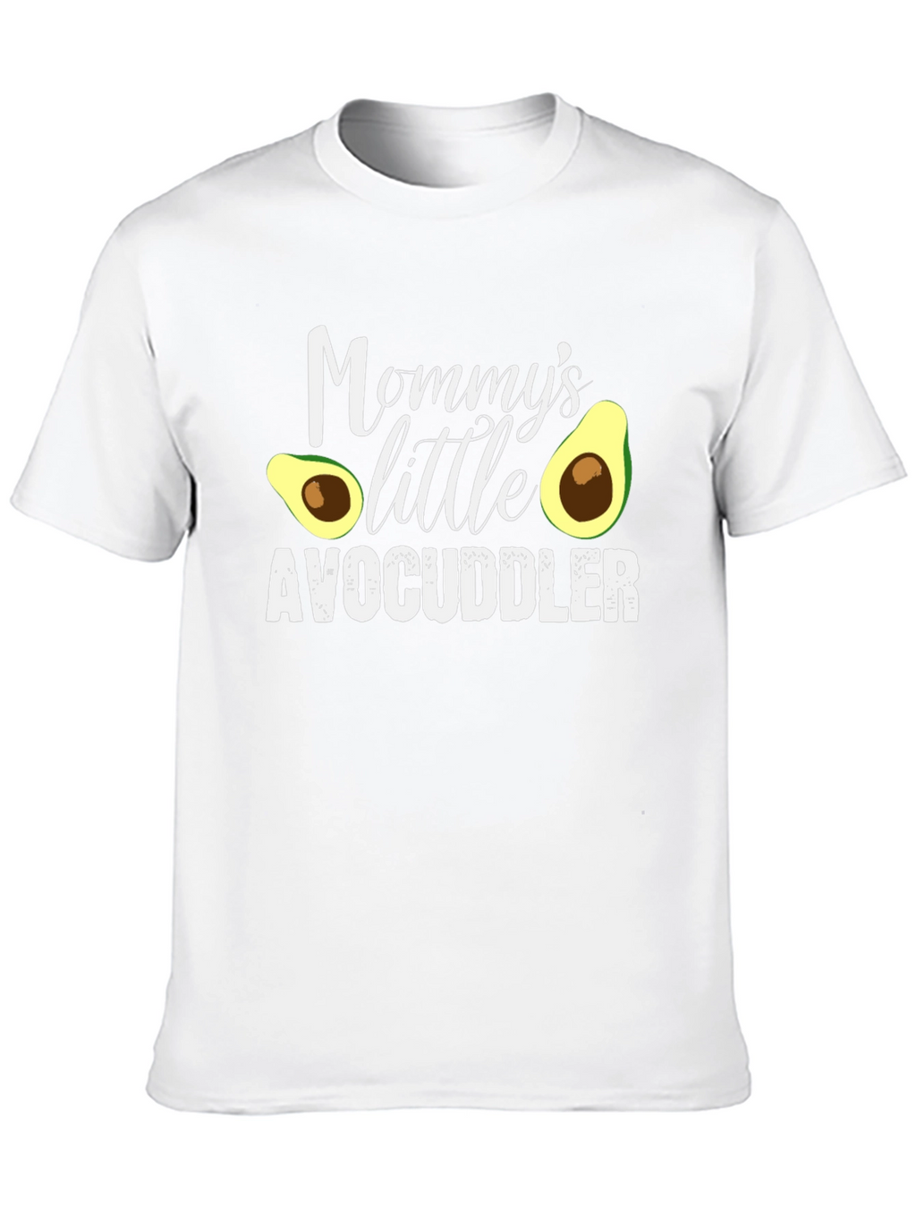 Mommys Little Avocuddler Black T-Shirt