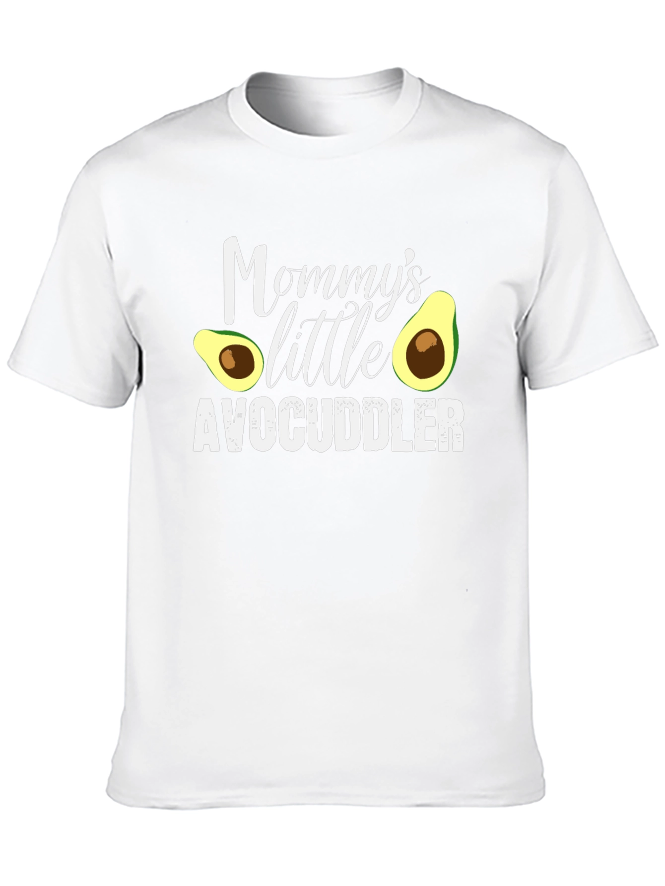 Mommys Little Avocuddler Black T-Shirt