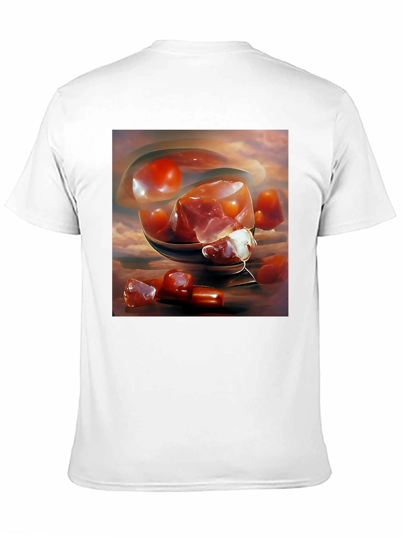 Abstract Fruit Art Print T-Shirt