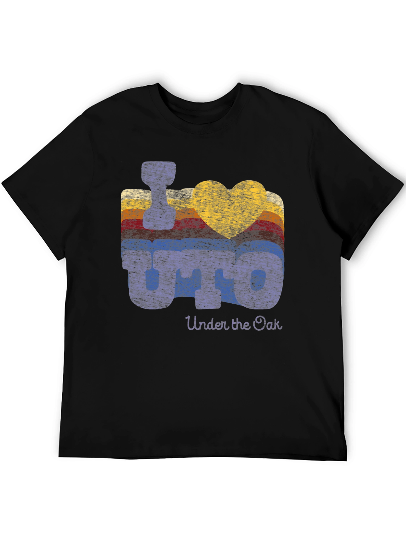 I Heart UNO T-Shirt - Retro Design Comfortable Fit
