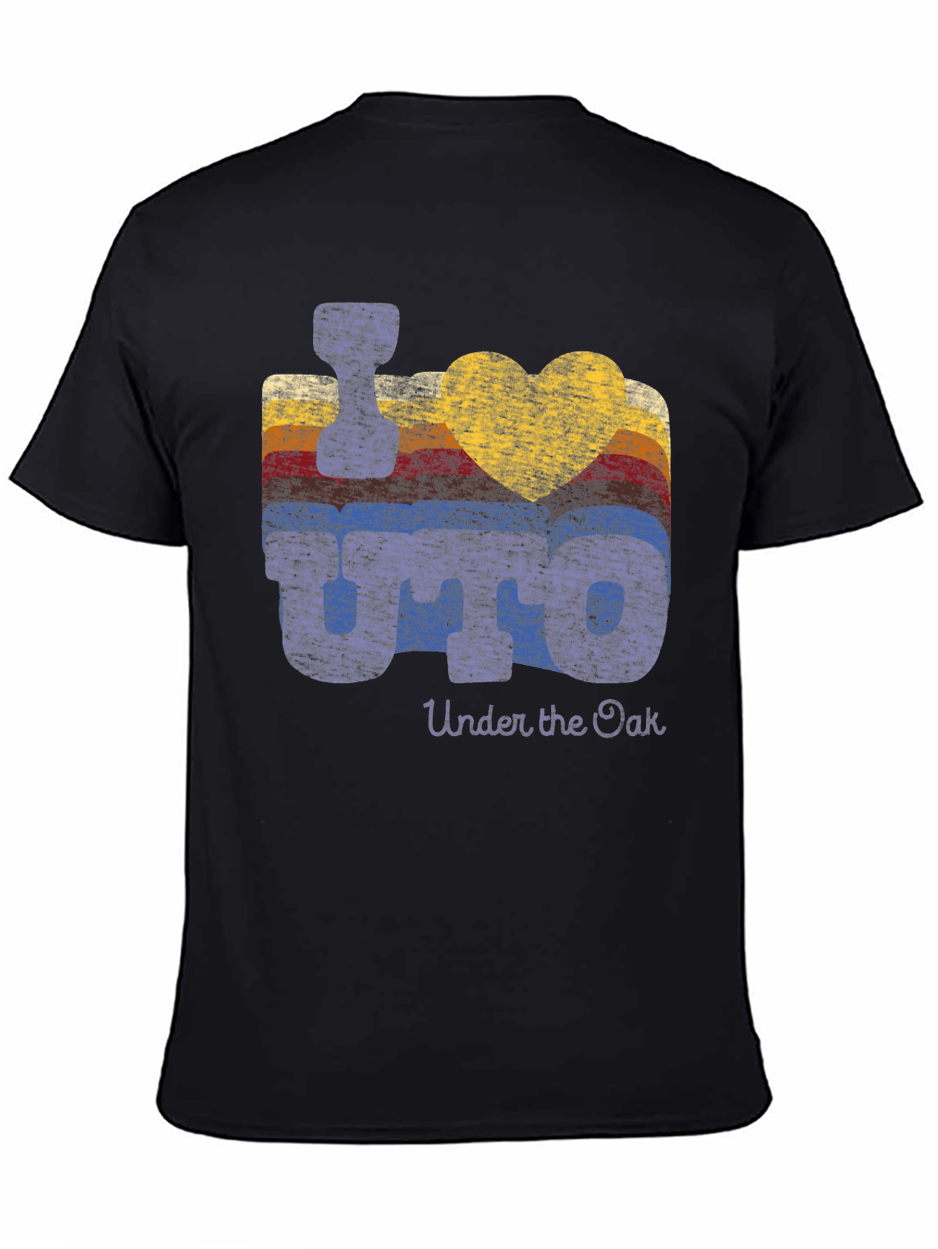I Heart UNO T-Shirt - Retro Design Comfortable Fit
