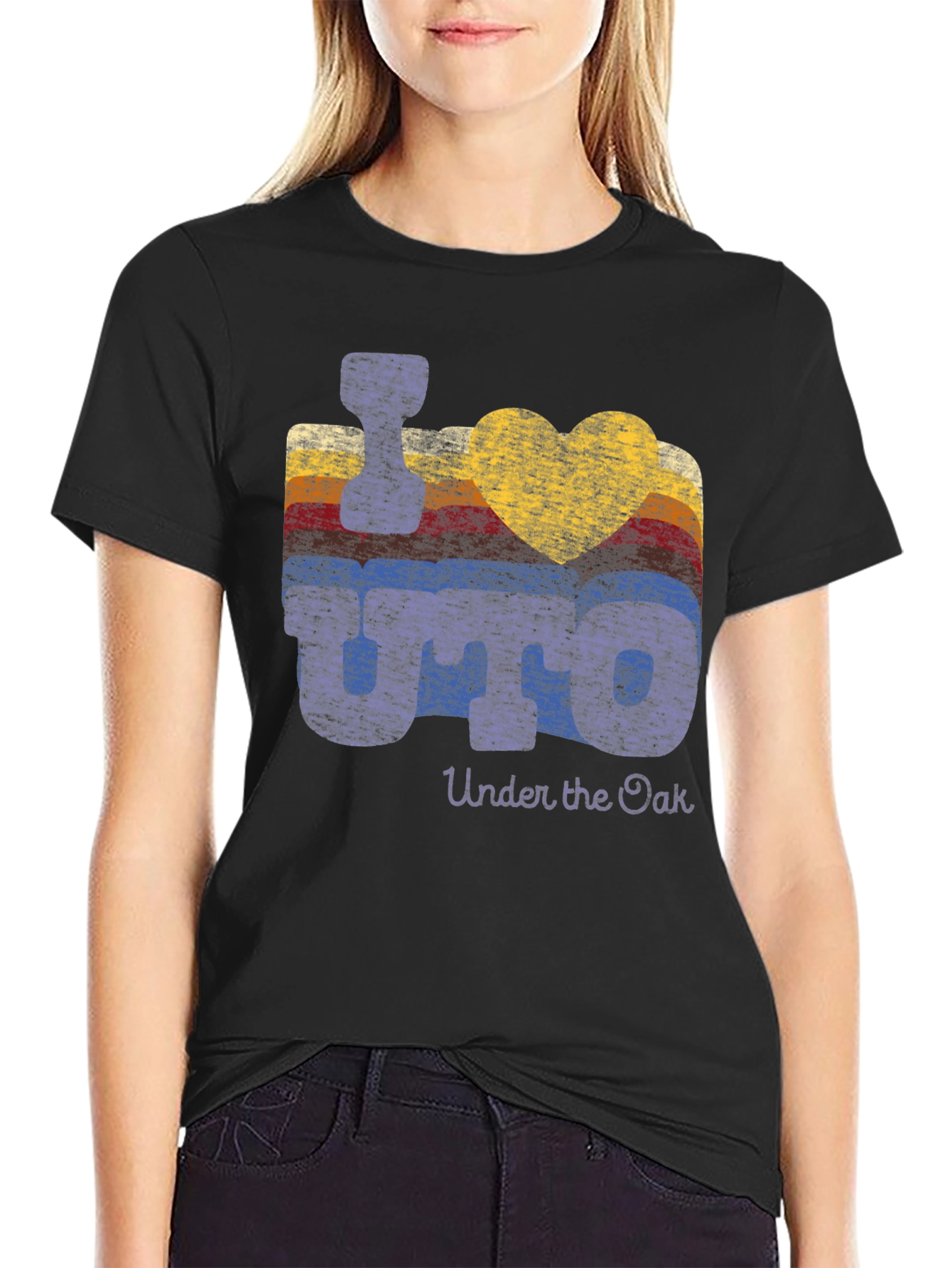 I Heart UNO T-Shirt - Retro Design Comfortable Fit