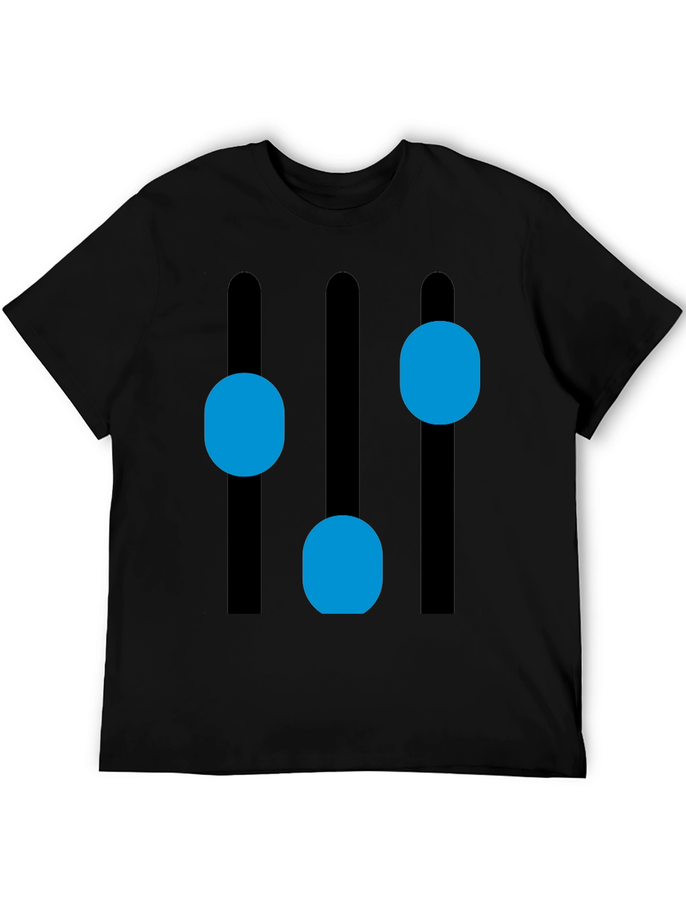 Modern Equalizer T-Shirt - Black Graphic Tee