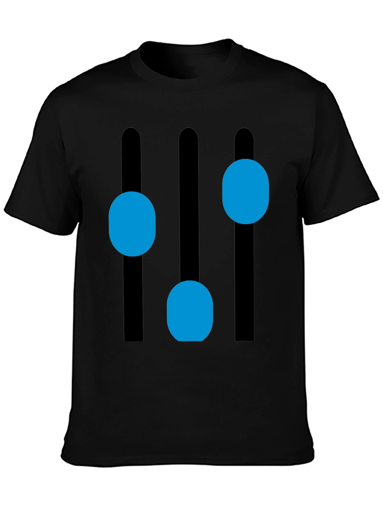 Modern Equalizer T-Shirt - Black Graphic Tee