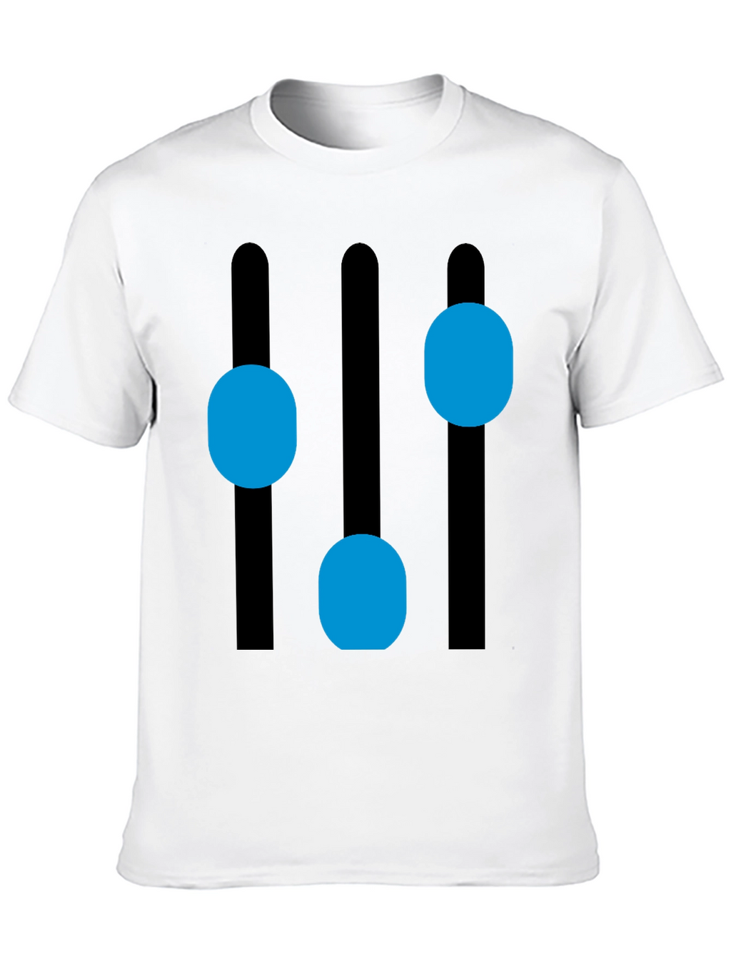 Modern Equalizer T-Shirt - Black Graphic Tee