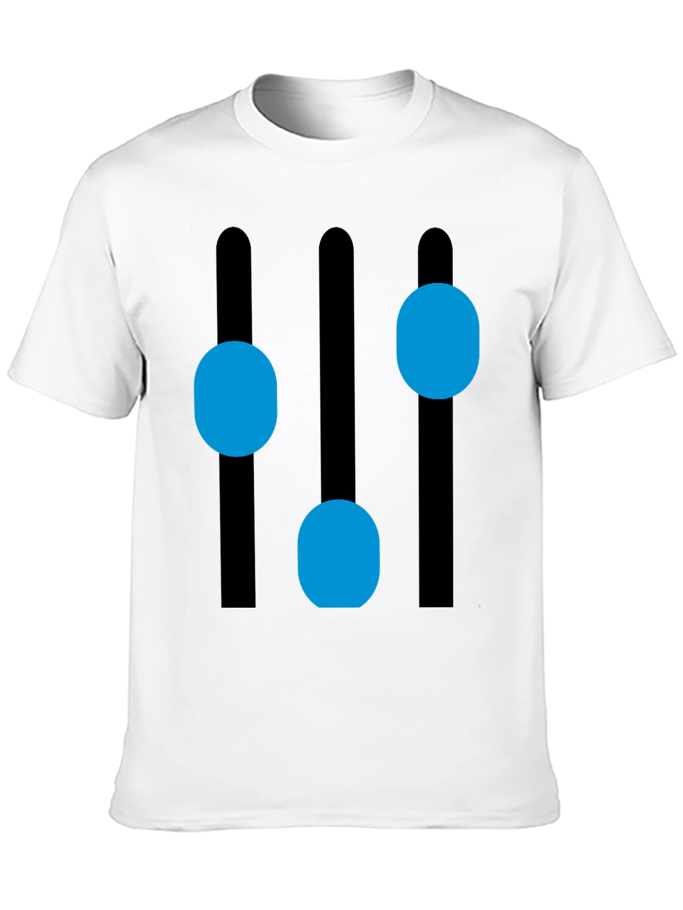 Modern Equalizer T-Shirt - Black Graphic Tee