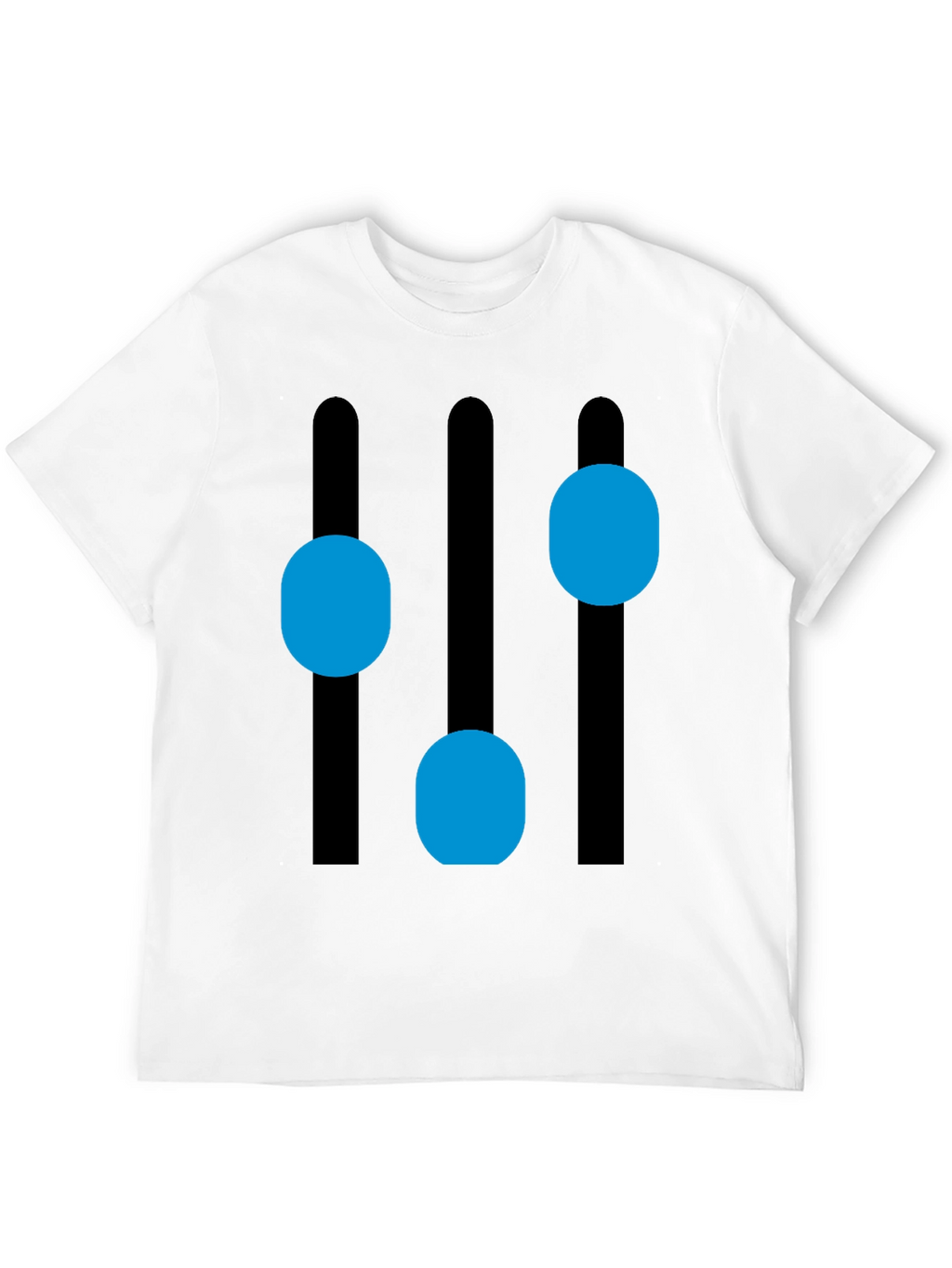 Modern Equalizer T-Shirt - Black Graphic Tee